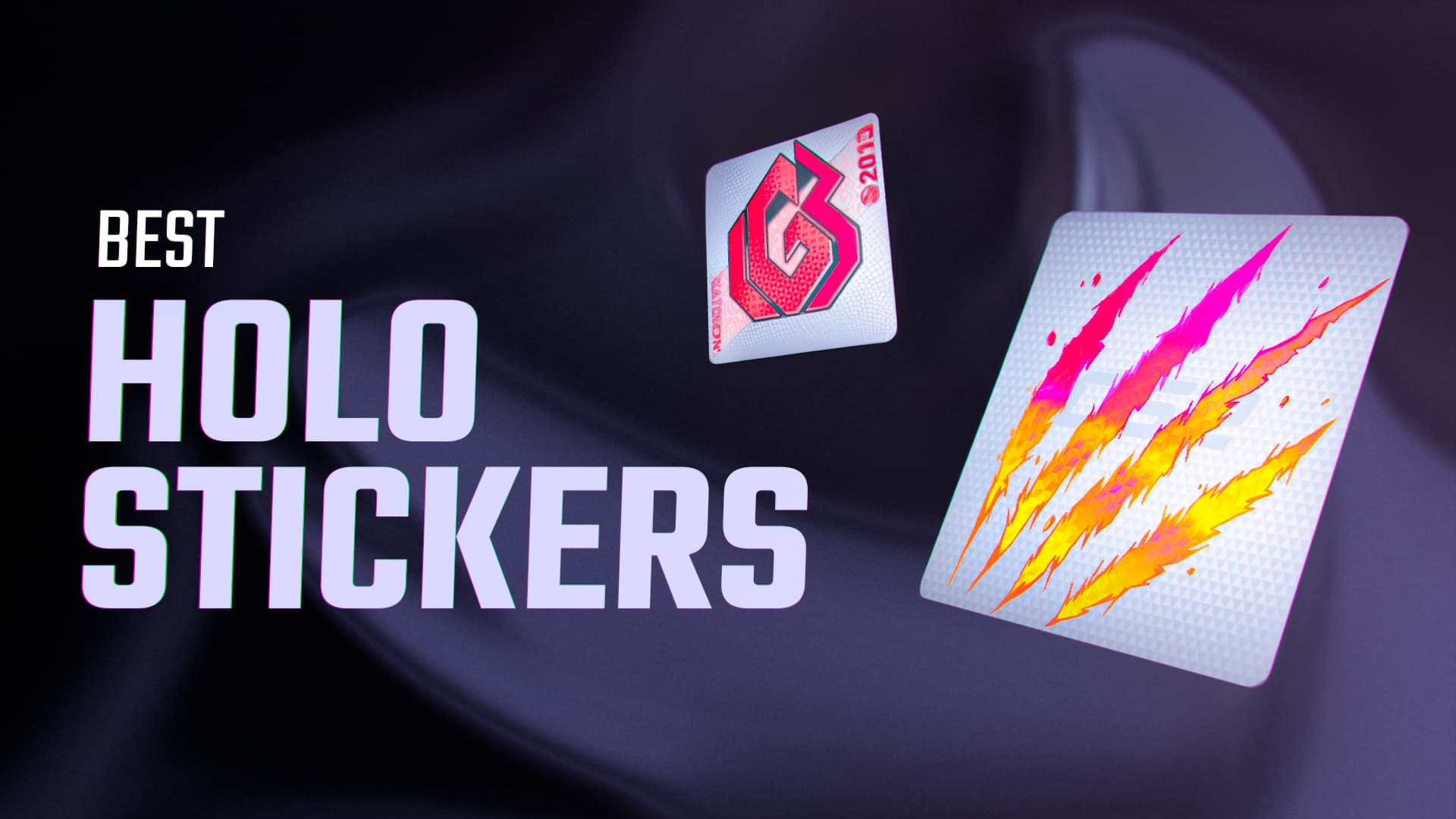 CS2 最佳全息貼紙推薦 [2026]