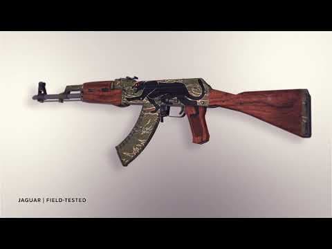 Preview image 2 of AK-47 | Jaguar (Well-worn)
