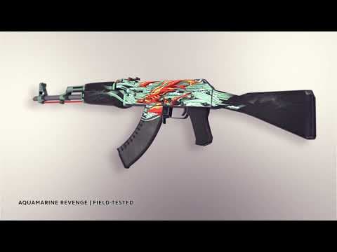 Preview image 9 of AK-47 | Vingança Água-marinha