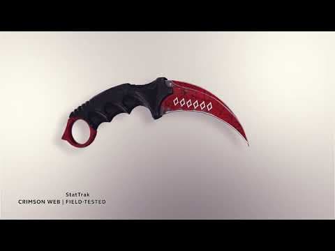 Preview image 2 of Karambit (★) | Teia Rubra (Well-worn)