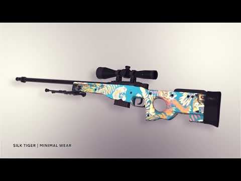 Preview image 2 of AWP | Tigre de Seda (Battle-scarred)